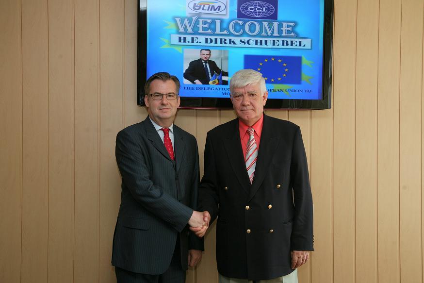 Inaugurarea Centrului de Informare al Uniunii Europene la ULIM