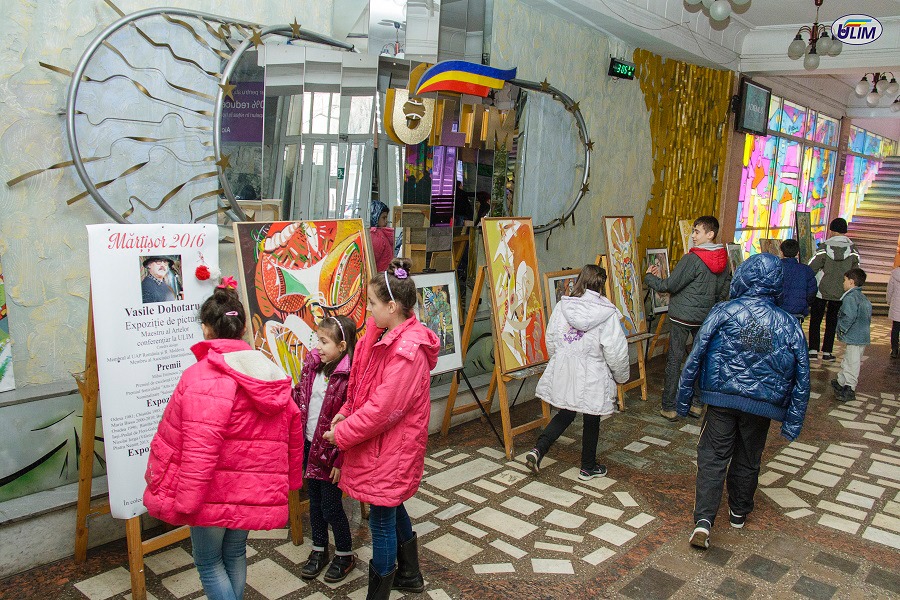 Mărțișoare cromatice, la Galeria ULIM