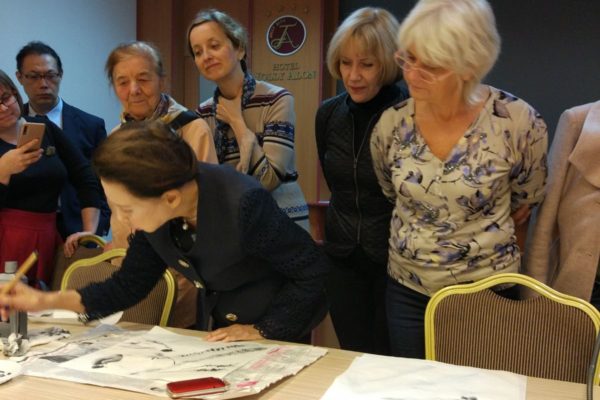 Profesorii Catedrei Design la evenimentul  "Zilele Culturii Japoneze la Chișinău".