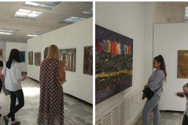 Studentii Design la Expozitiz Brancus
