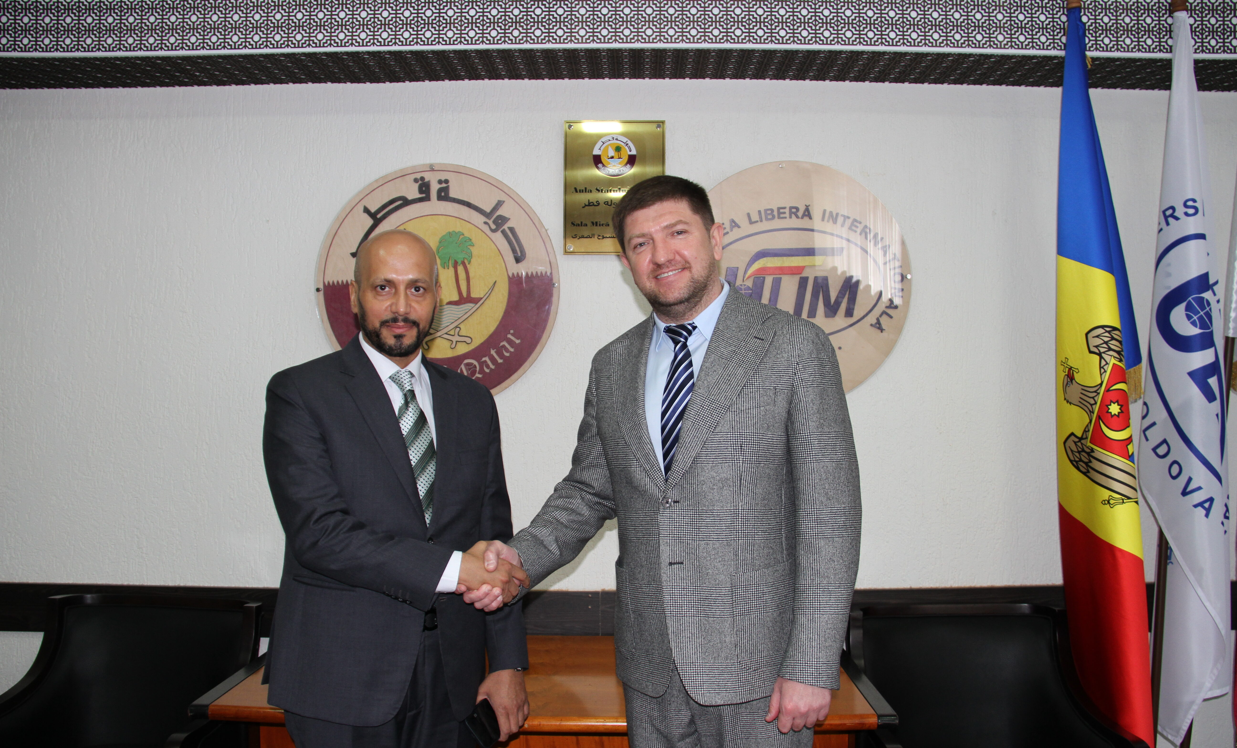 Ambasadorul Statului Qatar în Republica Moldova, în vizită oficială la ULIM
