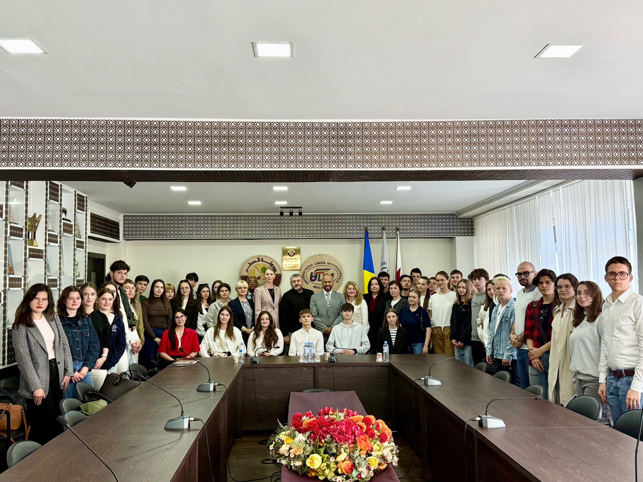 Prelegeria publică de excepție cu tema „Afaceri internaționale și diplomație”.